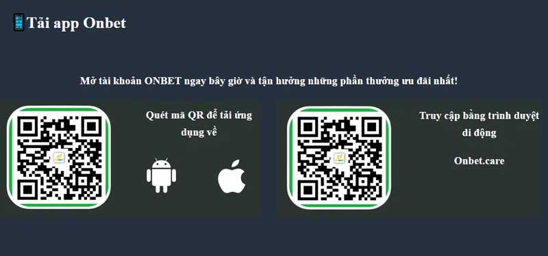 Tải App Onbet Cho Android & iOS - Hướng Dẫn Chi Tiết