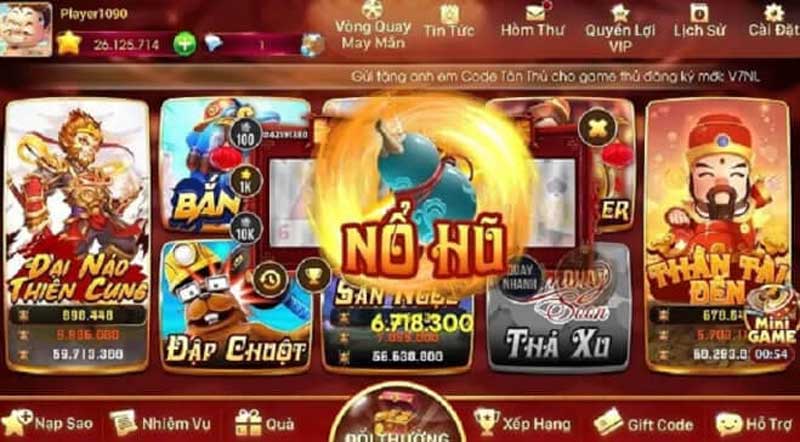 Tải Game Nổ Hũ Club Miễn Phí - Cơn Lốc Quay Hũ Thắng Lớn