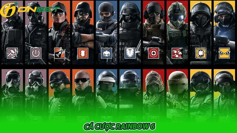 Cẩm nang cá cược Rainbow 6 Hướng dẫn, chiến lược và nhà cái uy tín